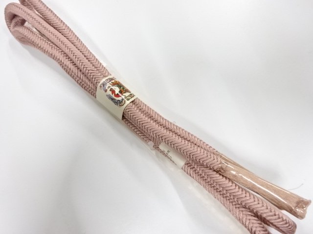 未使用品　正絹　手組帯締め